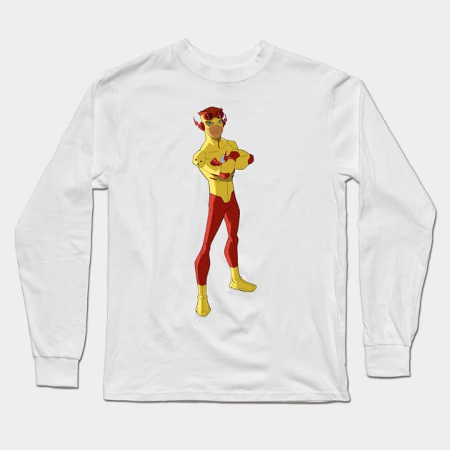 Kid Flash Long Sleeve T-Shirt by Comics